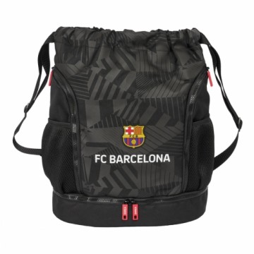 Mugursoma ar lencēm F.C. Barcelona Black Melns 35 x 40 x 1 cm