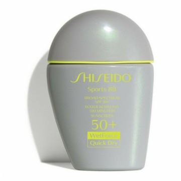 Увлажняющий крем с цветом Shiseido Sports BB SPF50+ Средний тон Spf 50 30 L