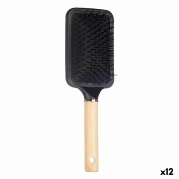 Brush Brown Black Wood Silicone Plastic (12 Units)