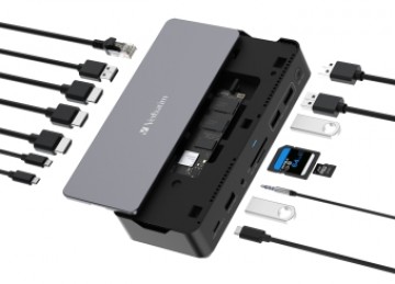 Dokstacija Verbatim Docking CDS-15 USB-C 15-in-1