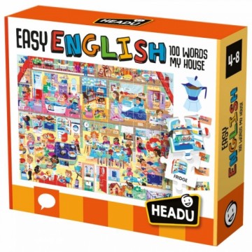 HEADU Izglītojoša spēle pirmsskolas vecuma bērniem ´´Easy English´´ 100 vārdi - Mana māja