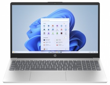 Hewlett-packard HP Laptop 15-fd0003nw 39.6 cm (15.6") Full HD Intel® Core™ i3 i3-1315U 16 GB DDR4-SDRAM 256 GB SSD Wi-Fi 6 (802.11ax) Windows 11 Home Silver