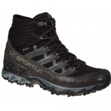 La Sportiva Apavi ULTRA RAPTOR II Mid Wide GTX 49.5 Black/Clay