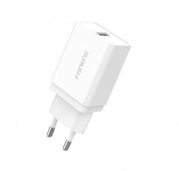 OEM Foneng Wall charger K300 - USB - 18W 3A white