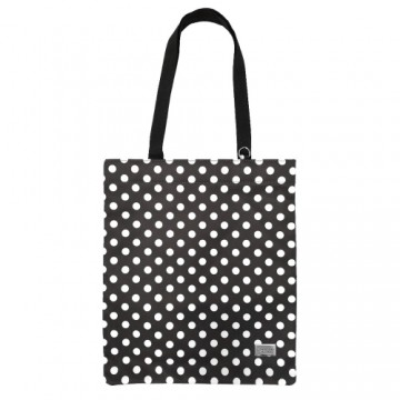 Shopping bag Wonder pattern 2 black polka-dot