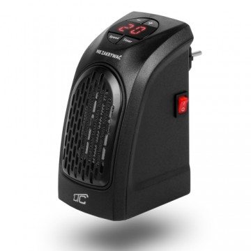 Black heater LTC 400W|230V with ceramic heating element