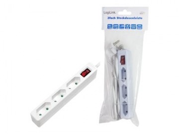 LogiLink - Slim - power strip - 1700 Watt