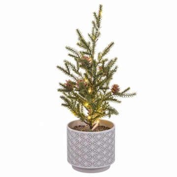 Christmas Tree White Green Polyethylene 16 x 12 x 37 cm