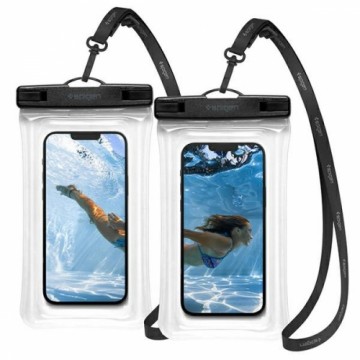 Spigen Waterproof Case A610 Universal 2szt Przezroczysty|Crystal Clear AMP04528