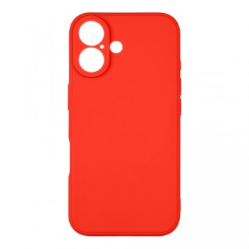 OBAL:ME Matte TPU Cover for Apple iPhone 16 Red