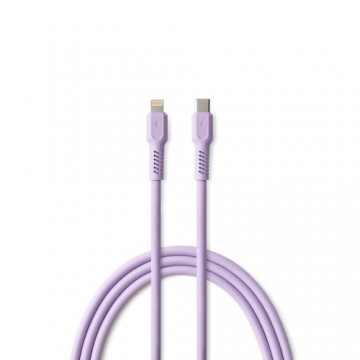 COLORUM cable USB-C - Lightning 1,8m 2,4A CK12-CL-09 xLavenda