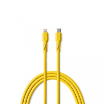 COLORUM cable USB-C - Lightning 1,8m 2,4A CK12-CL-05 xYellow