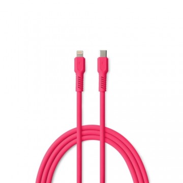 COLORUM cable USB-C - Lightning 1,8m 2,4A CK12-CL-02 xMagenta