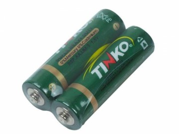 TINKO zinc AA|R6 battery 2pcs|foil.