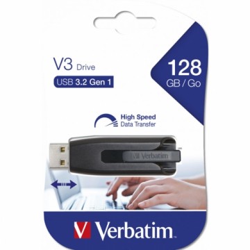 USB stick Verbatim 49189 Black Grey Multicolour 128 GB