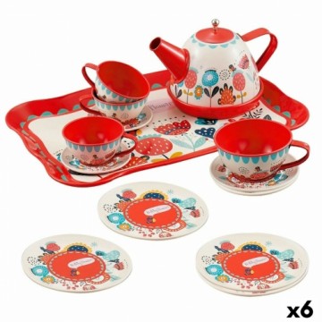 Tea set Colorbaby My Home Игрушка 15 Предметы (6 штук)