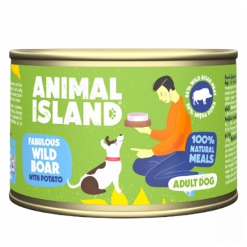 ANIMAL ISLAND venison with potatoes - wet dog food - 410 g