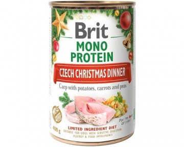 BRIT  Mono Protein Carp with potatoes - wet dog food - 400g