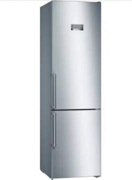 Bosch Serie 4 KGN397IEQ fridge-freezer Freestanding 368 L E Stainless steel