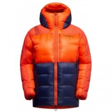 Jaka OLYMPUS Tech Down Parka M Cherry Tomato/Deep Sea