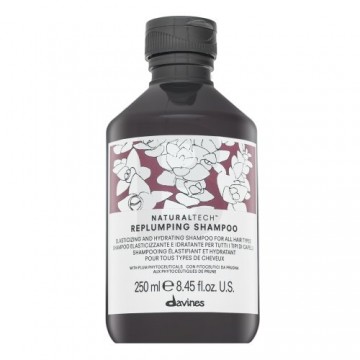 Davines Natural Tech Replumping Shampoo питательный шампунь для сухих и ломких волос 250 мл