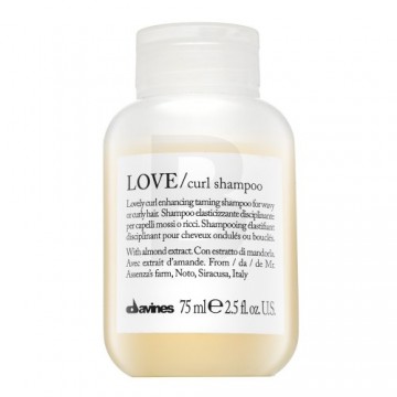 Davines Essential Haircare Love Curl Shampoo nourishing shampoo for wavy and curly hair 75 ml