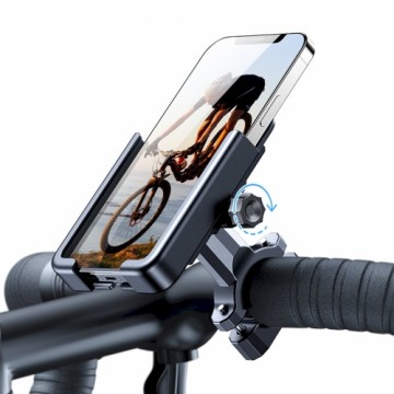 Wozinsky Metal Bike Smartphone Handlebar Mount Black (WBHBK3)