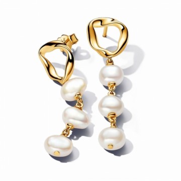 Ladies' Earrings Pandora 263263C01 Golden