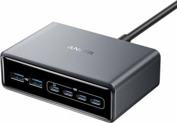 Ładowarka wieloportowa Anker Prime GaN 2x USB-A 4x USB-C PD 200W Czarna