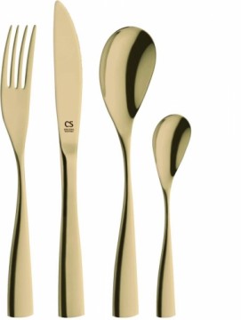 Cutlery set CS Kochsysteme Bocholt 080167, gold