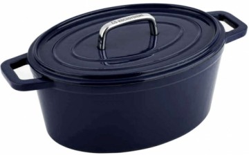 Cast iron pot CS Kochsysteme Alpen, 31 cm 079697, blue