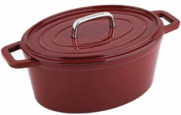 Cast iron pot CS Kochsysteme Alpen, 31 cm 078126, red