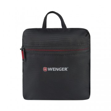 WENGER FOLDABLE COMPRESSIBLE TRAVEL BACKPACK, Black