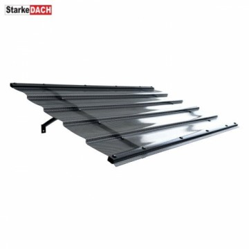 Canopy STARKEDACH Diamonds T-150 (straight), gray 150 x 95.4 cm