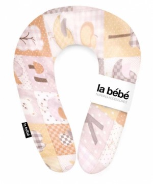 La Bebe™ Snug Cotton Nursing Maternity Pillow Art.19792 Forest Подкова для сна, кормления малыша, 20x70 см