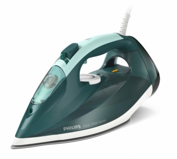 Philips 7000 series DST7031/70 iron Steam iron SteamGlide Plus soleplate 2800 W Green, Mint colour