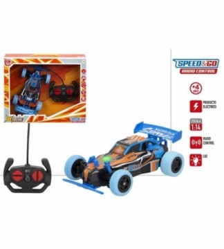 Speed & Go Radio vadāmā mašīna ar gumijas riepām (baterijas) 4+ CB46835