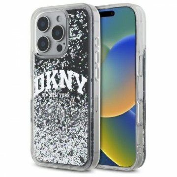 DKNY DKHCP16XLBNAEK iPhone 16 Pro Max     6.9" czarny|black hardcase Liquid Glitter Arch Logo