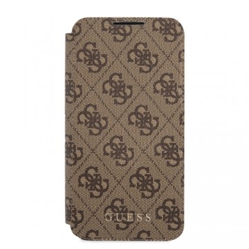 Guess 4G Book Case for Samsung Galaxy S22 Brown