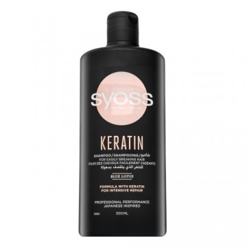 Syoss Keratin Shampoo питательный шампунь с кератином 500 мл