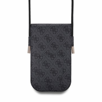 Guess PU 4G Big Love Logo Phone Bag Black