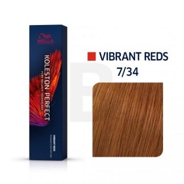 Wella Professionals Koleston Perfect Me+ Vibrant Reds professional permanent hair color 7|34 60 ml