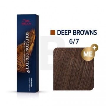 Wella Professionals Koleston Perfect Me+ Deep Browns professional permanent hair color 6|7 60 ml