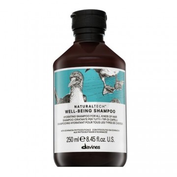 Davines Natural Tech Well-Being Shampoo питательный шампунь для мягких и блестящих волос 250 мл