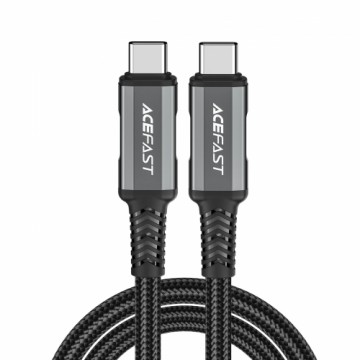 Acefast C1-09 USB-C | USB-C USB4 PD3.1 cable 5A 1m - gray-black