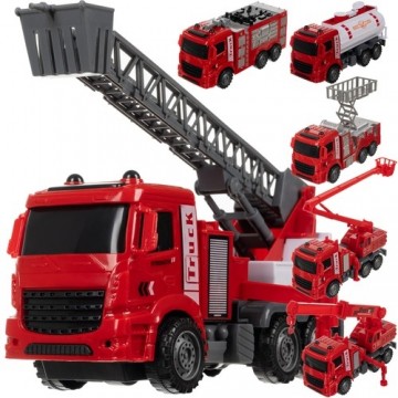 Kruzzel 24631 Fire Department Car Set (17944-0)