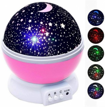 RoGer Night Light Rotating 360 Star Projector LED Lamp