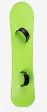 Snowboard WILD, green, size 98x22x7cm