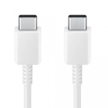 Samsung EP-DW767JWE 25W Универсальный 3A Быстрый USB-C до USB-C Кабель для передачи данных и зарядки 1.8м Белый (OEM)