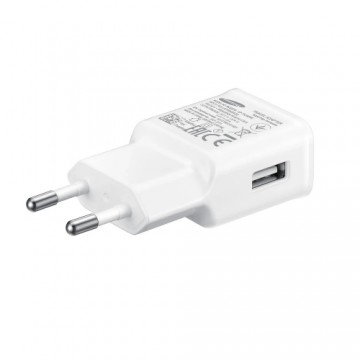 Samsung EP-TA20EWE Adaptīvais - Universāls 15W USB Ātrs Lādētājs 2A Lādētājs Balts (OEM)